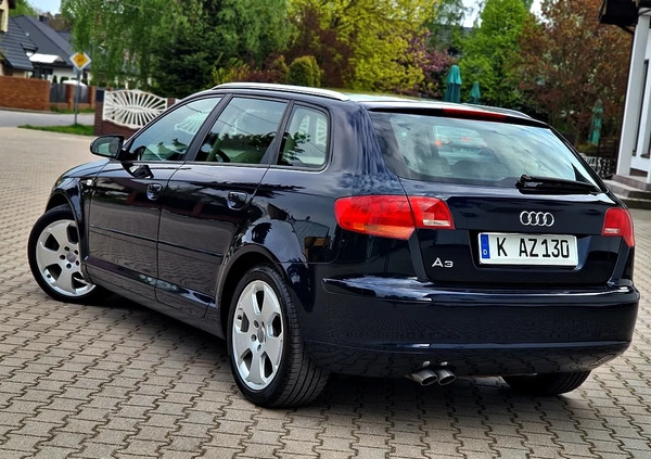 Audi A3 cena 22900 przebieg: 235000, rok produkcji 2008 z Brok małe 742